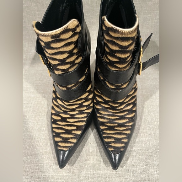 ππHOST PICKππDEREK LAM Marta Calf Hair Wedge Boots/Booties in US size 7. - Picture 5 of 14